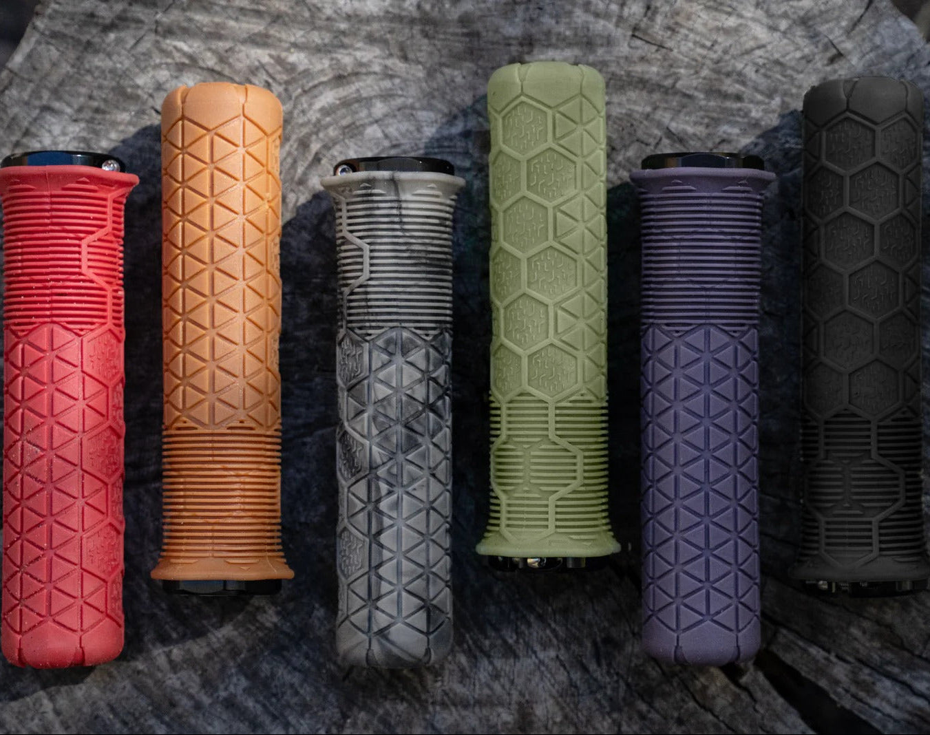 Grips ENVE FRACTAL Lock-On Trail Noir