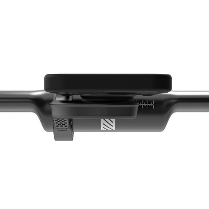 KOM CYCLING-telefoonadapter voor Garmin-houder — gemonteerd met telefoon, zijaanzicht