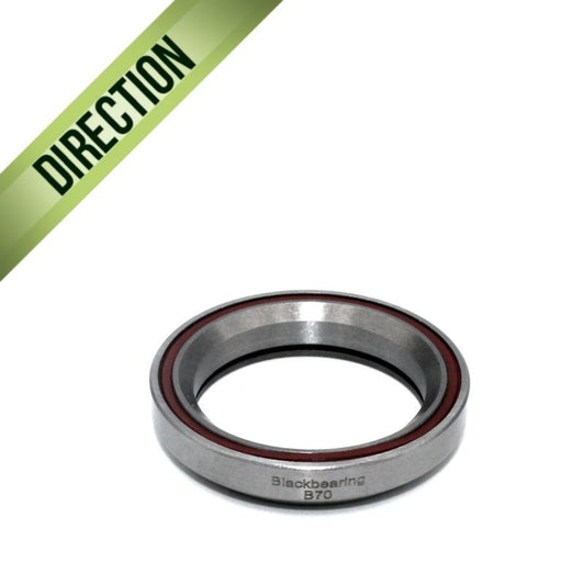 Roulement de Direction BLACK BEARING B70 1-1/8" 45/45° (30.5 x 41.8 x 8 mm)