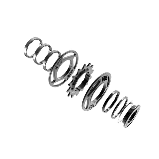 Kit Single Speed TITLE Zwart