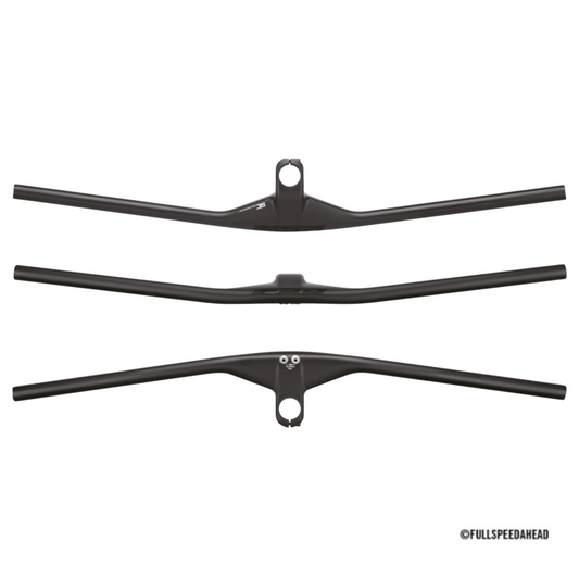 FSA NS SIC Carbon vlak stuur 80mm x 780mm Carbon