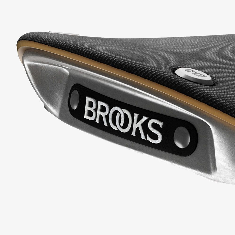 BROOKS CAMBIUM C17 SPECIAL Zadel Zwart/Naturel
