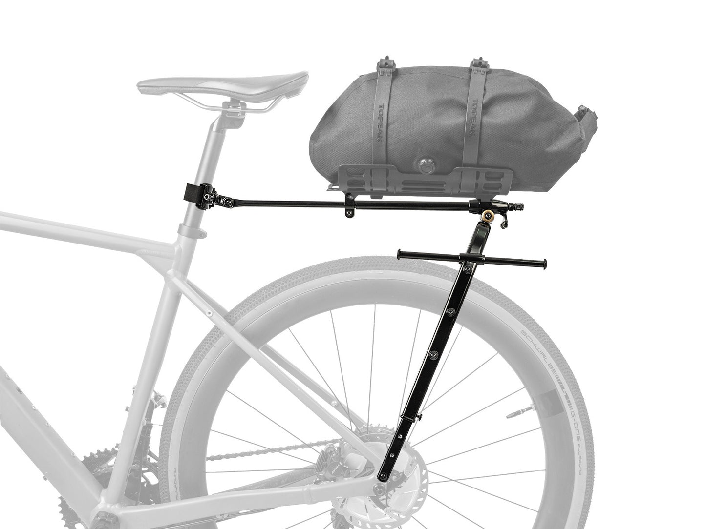Porte-Bagages TOPEAK ZIRAK ESSENTIAL EYELET MOUNT