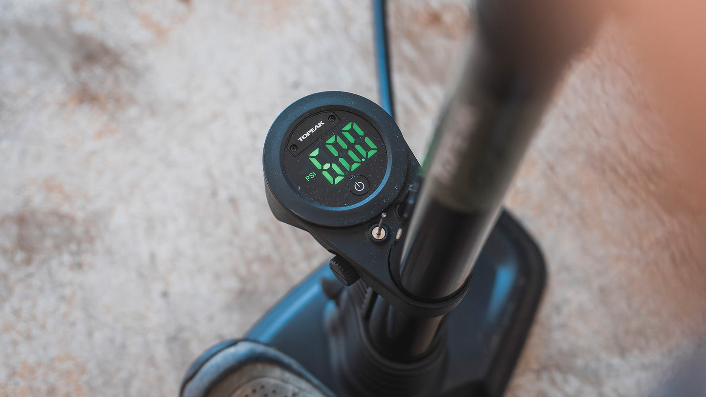 TOPEAK JOEBLOW MOUNTAIN X DIGITAL voetpomp