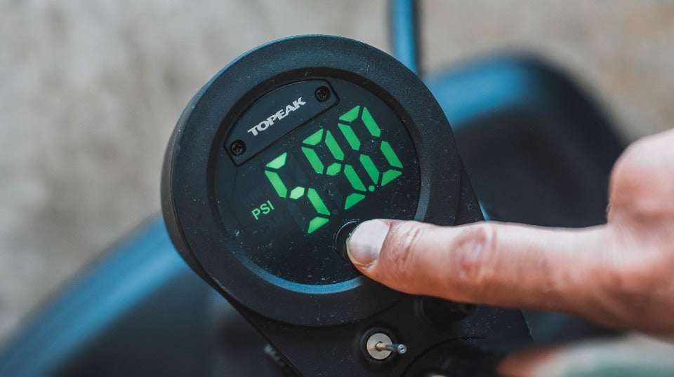 TOPEAK JOEBLOW MOUNTAIN X DIGITAL voetpomp