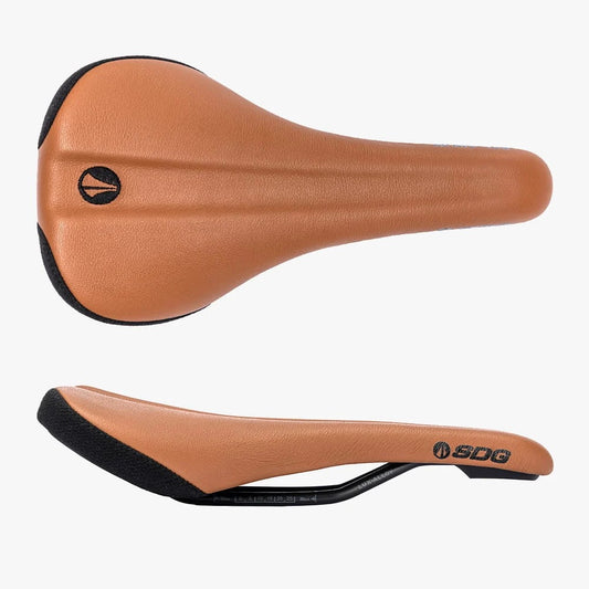 SDG BEL-AIR V3-zadel met Lux-Alloy-rails en leer