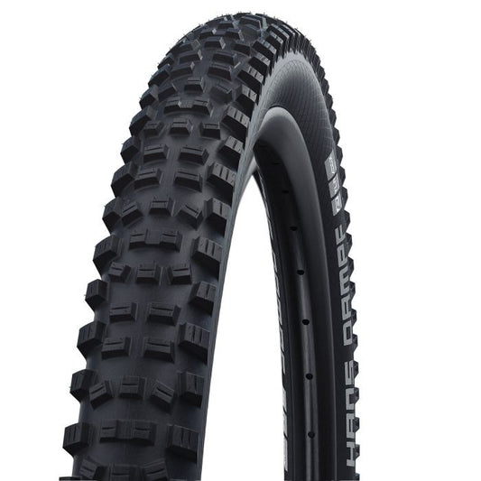 SCHWALBE HANS DAMPF 24x2.35 ADDIX Performance E-25 Tubeless Ready Zacht Zwarte band