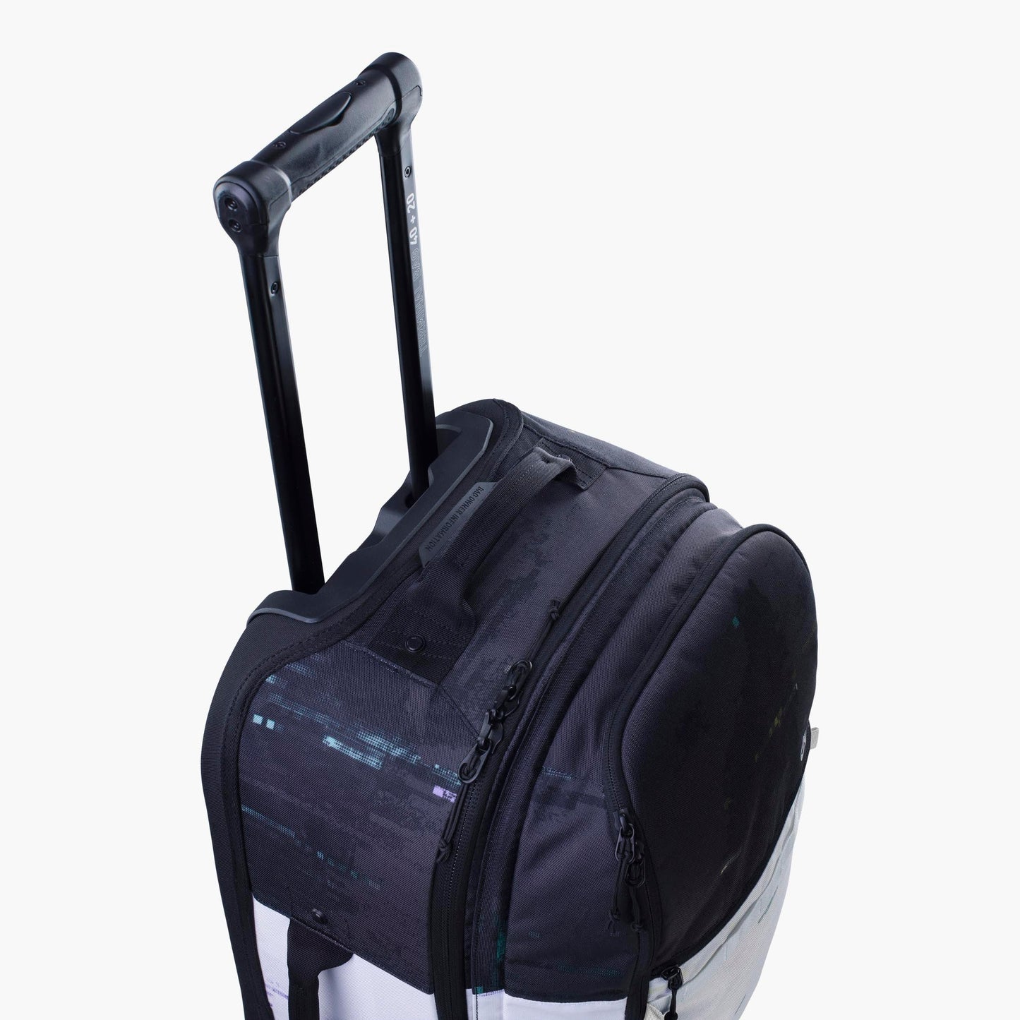 Valise EVOC TROLLEY 40 L +20 L Noir/Blanc