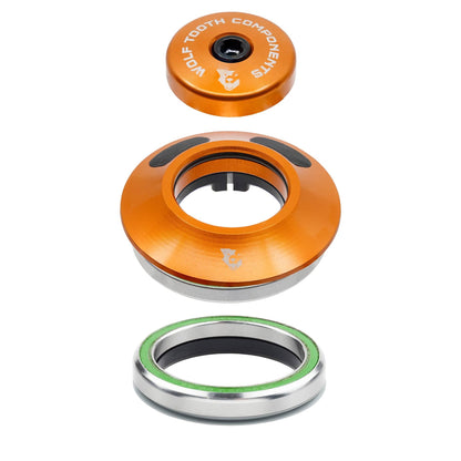 WOLF TOOTH PREMIUM AERO IS52 Geïntegreerd Stuurlager Oranje