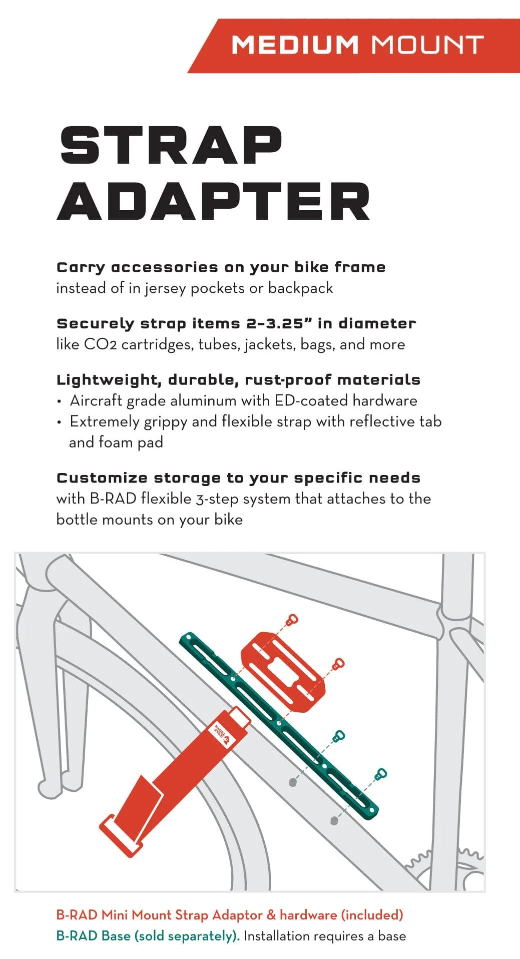 Wolf Tandriem en houder accessoire