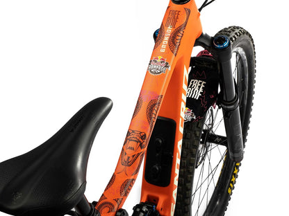 Protection Adhésive pour Cadre ALL MOUNTAIN STYLE EXTRA Red Bull Rampage Freeride Blanc