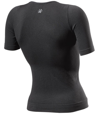 SIXS FTS1 Dames Kortarmig Ondershirt Zwart