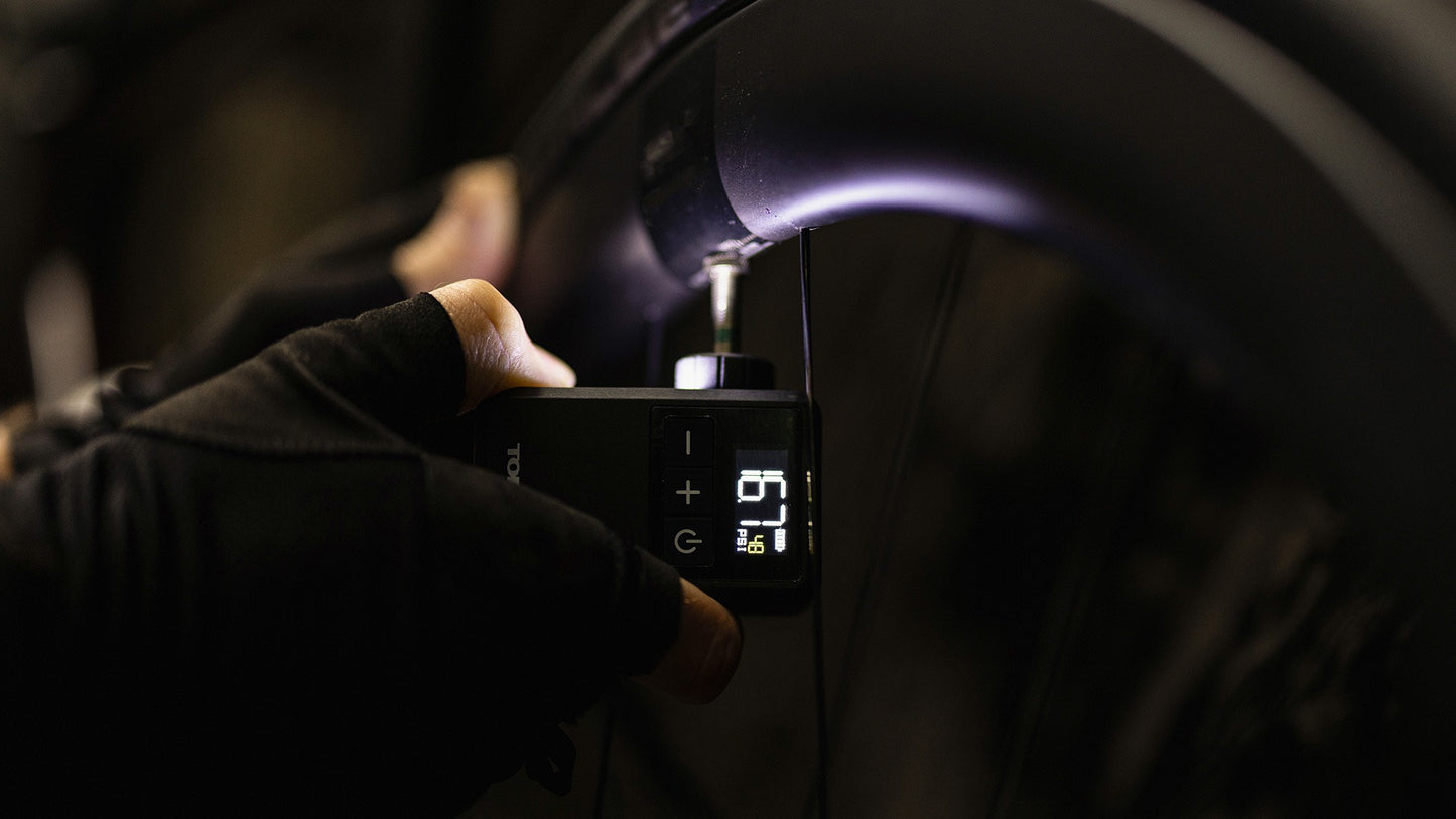 TOPEAK E-BOOSTER DIGITAL MINI Mini elektrische pomp