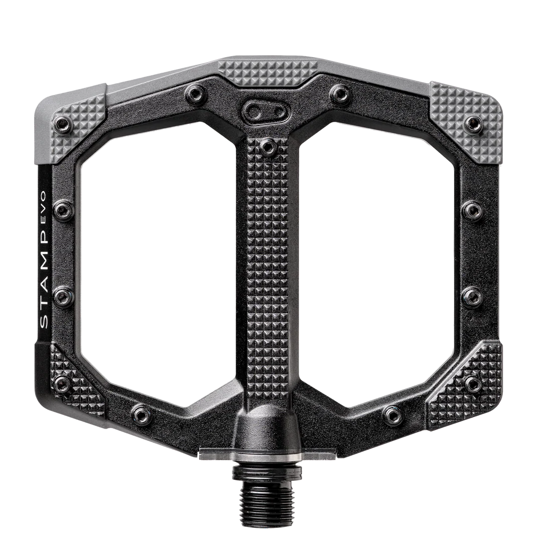 CRANKBROTHERS STAMP EVO Kleine platte pedalen Zwart