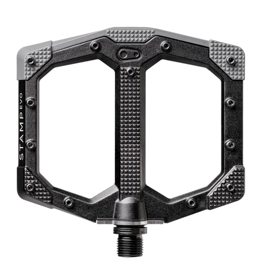 CRANKBROTHERS STAMP EVO Kleine platte pedalen Zwart
