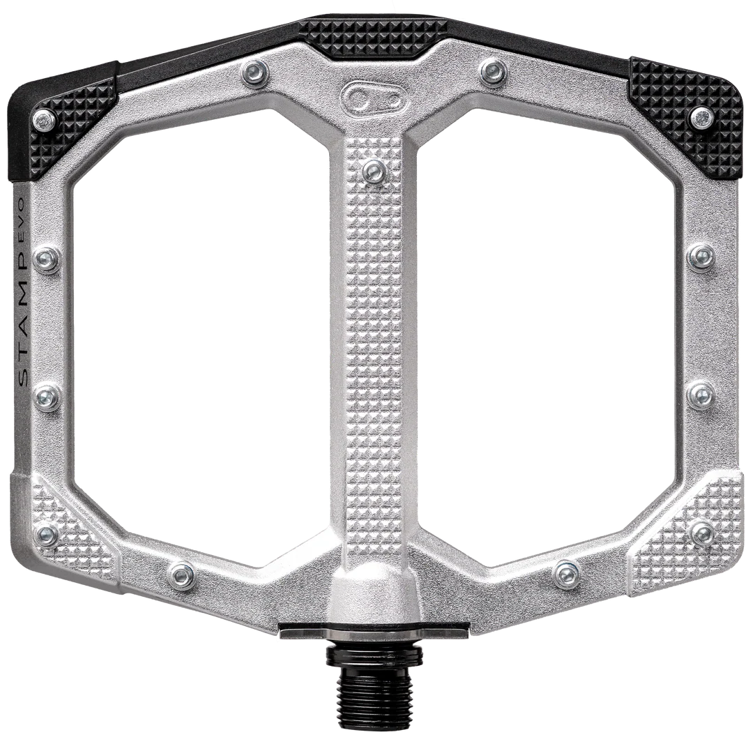 CRANKBROTHERS STAMP EVO Groot Zilver platte pedalen