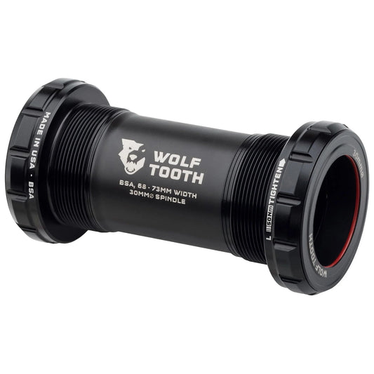 Boitier de Pédalier WOLFTOOTH BSA 30mm Noir