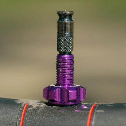 Set van 2 Tubeless Ventielen WOLF TOOTH CLIK VALVE Ultraviolet Paars