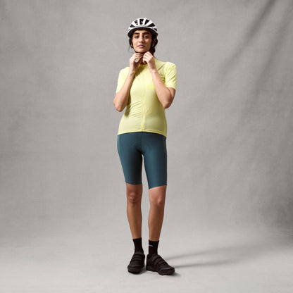 ENDURA ALLTRACK RIDE Korte Broek met Bretellen Dames Teal