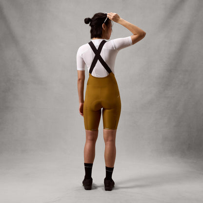 Korte Bretellen Broek ENDURA ALLTRACK RIDE Dames Brons