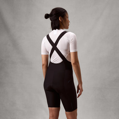 Korte Bretelsbroek ENDURA ALLTRACK RIDE Dames Zwart