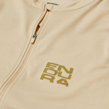 Fietsshirt met lange mouwen ENDURA ALLTRACK RIDE Sand