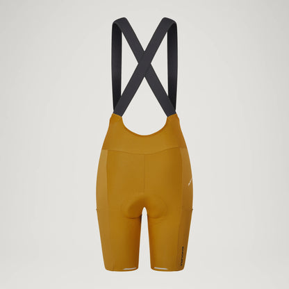 Korte Bretellen Broek ENDURA ALLTRACK RIDE Dames Brons