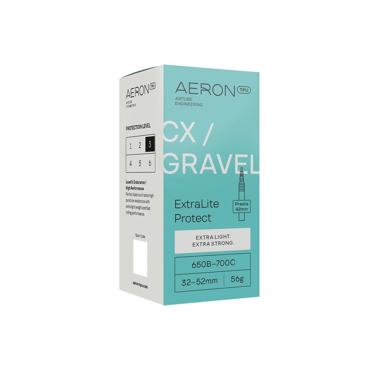 Chambre à Air AERON ExtraLite Protect CX-Gravel  650b/700x32-52mm