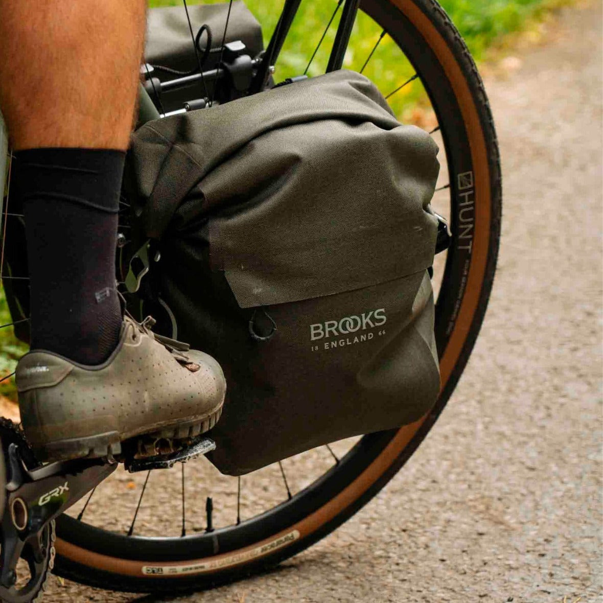 Bagagedraagtas BROOKS SCAPE LARGE Groen