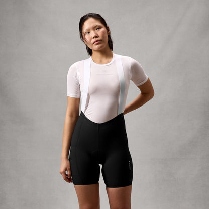Korte Bretelsbroek ENDURA LOOP Dames Zwart