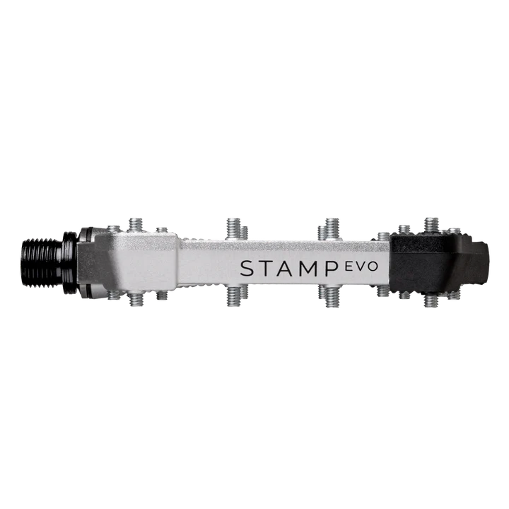 CRANKBROTHERS STAMP EVO Groot Zilver platte pedalen