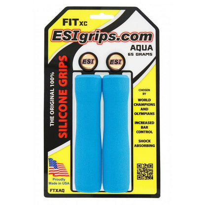 Grips ESI FIT XC (EXTRA CHUNKY/CHUNKY COMBO) 130 mm Blauw