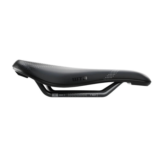 Selle WTB SOLANO SL FUSION Wide 157mm Rails Carbone Noir