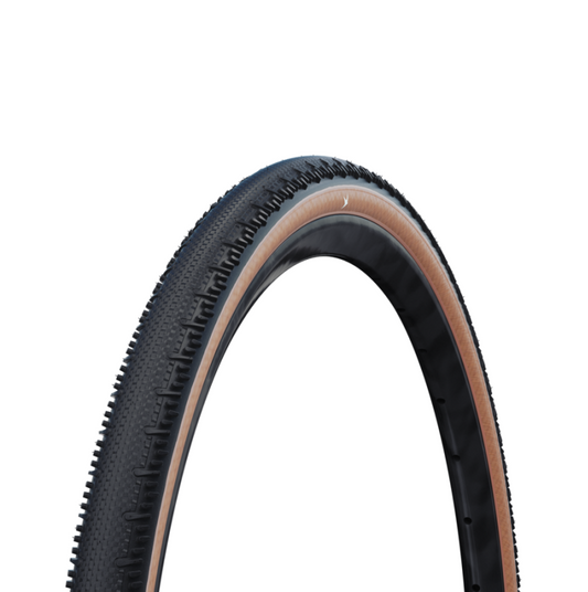 SCHWALBE G-ONE RS PRO ADDIX Race V-Guard 700x35C Tubeless Ready Beige band