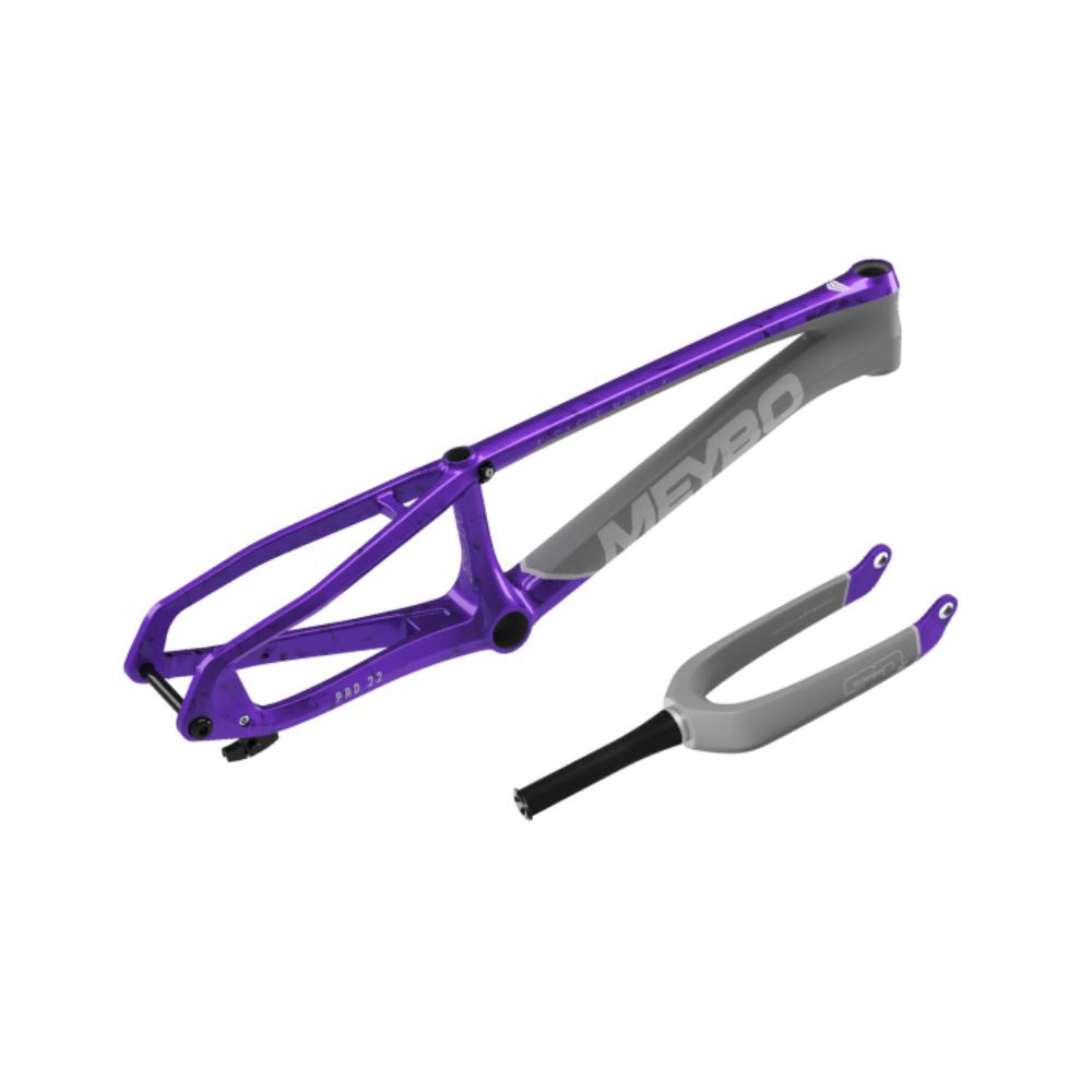 Kit Frame/Vork MEYBO HSX Carbon 2026 Violet/Grijs
