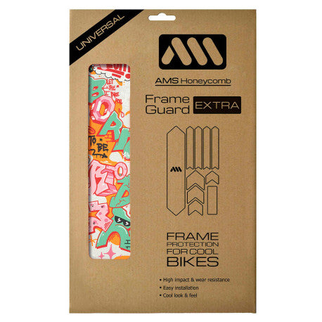 ALL MOUNTAIN STYLE EXTRA Born to Be Rider Framebeschermer Rood