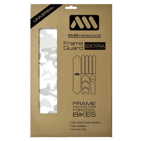 Protection Adhésive pour Cadre ALL MOUNTAIN STYLE EXTRA Camo Blanc