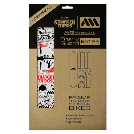 Protection Adhésive pour Cadre ALL MOUNTAIN STYLE EXTRA Stranger Things UpsideDown Noir