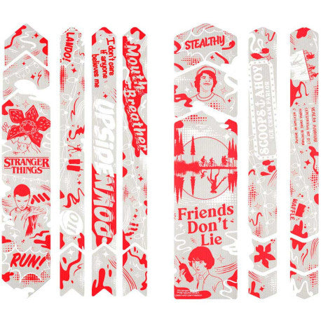 Protection Adhésive pour Cadre ALL MOUNTAIN STYLE FULL Stranger Things UpsideDown Blanc
