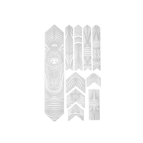 ALL MOUNTAIN STYLE EXTRA Bear Wit Zelfklevende Framebeschermer