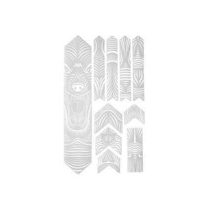 Protection Adhésive pour Cadre ALL MOUNTAIN STYLE EXTRA Bear Blanc