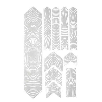 Zelfklevende Framebeschermer ALL MOUNTAIN STYLE EXTRA Wolf Wit