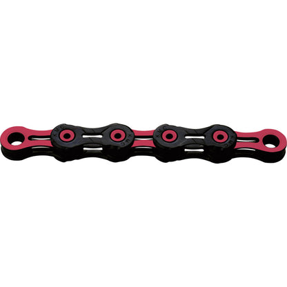 Ketting 11V KMC DLC11 Waxed Zwart/Roze Gewaxed