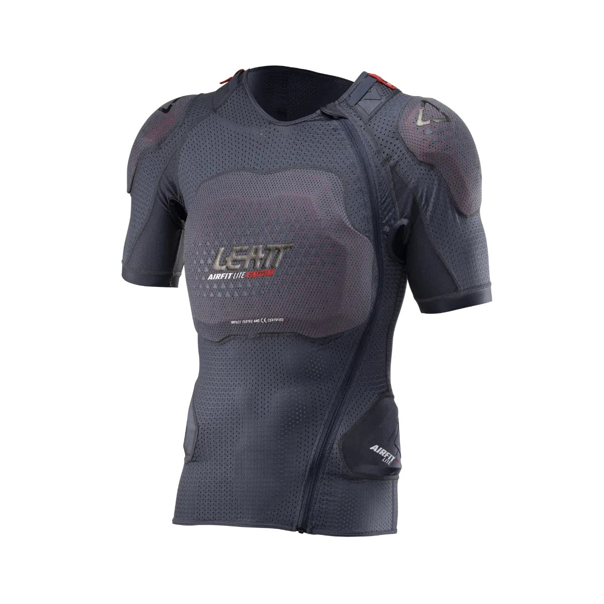 Beschermend vest LEATT BODY TEE 3DF AIRFIT LITE EVO Zwart