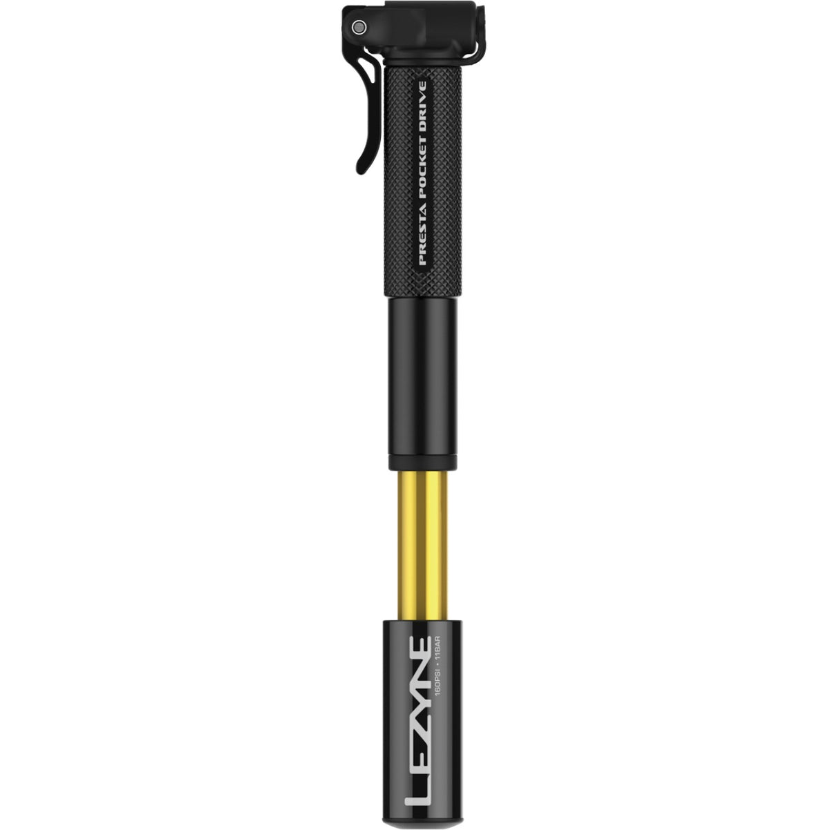 LEZYNE PRESTA POCKET DRIVE handpomp zwart