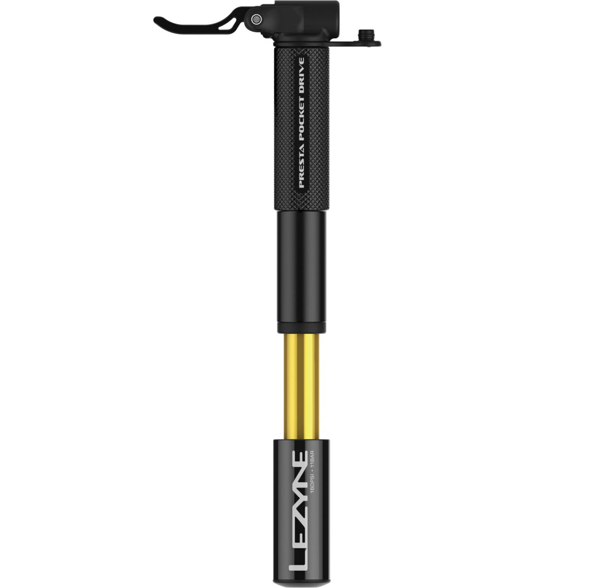 LEZYNE PRESTA POCKET DRIVE handpomp zwart