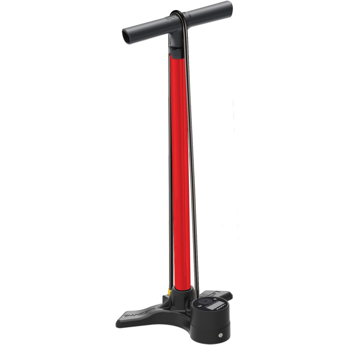 Pompe à Pied LEZYNE MACRO FLOOR DRIVE DIGITAL HP Rouge