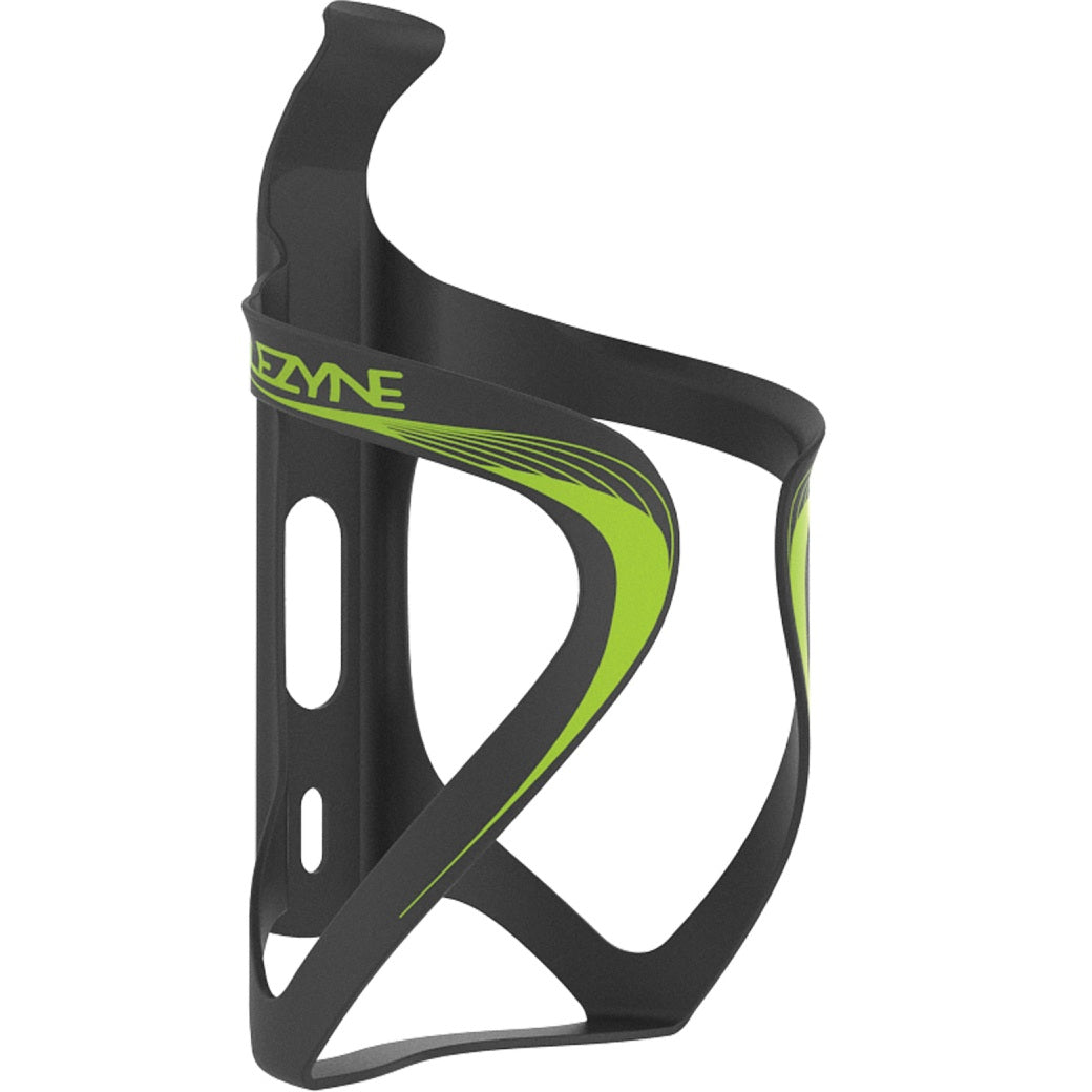 Bidonhouder LEZYNE CARBON TEAM zwart/groen