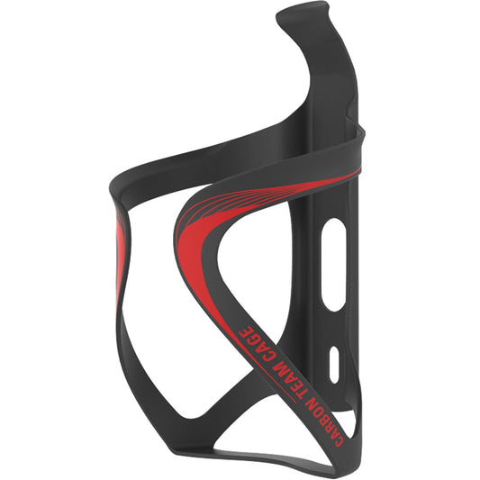 Bidonhouder LEZYNE CARBON TEAM zwart/rood