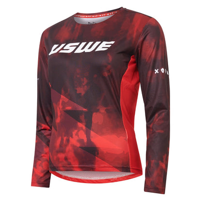Shirt USWE LUFTIG MTB Lange Mouwen Dames Rood